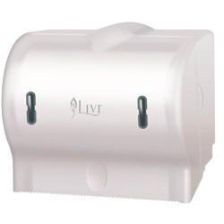 Livi Hand Roll Towel Dispenser White