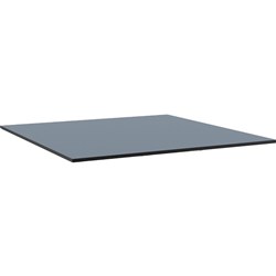 Ibiza Square Table Top Indoor Outdoor Use 800W x 800D x 12mmH Anthracite