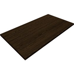 SM France Rectangle Table Top Indoor Outdoor Use 1200W x 800mmD Wenge