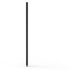 Rapidline SHUSH30+ Screen Joining Pole 1200mm Black