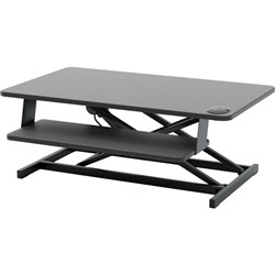 Elevar MaxiShift-LE Electric Sit-Stand Desk Riser 900W x 530D x 150-475mmH Black