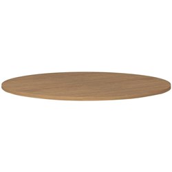 OM Premier Round Meeting Table Top Only 1200 Diameter x 25mmH Regal Walnut