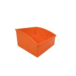 Visionchart Creative Kids Plastic Book Tubs 212W x 212D x 150mmH Orange