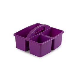 Visionchart Creative Kids Small Plastic Storage Caddy 235W x 227D x 123mmH Purple