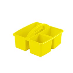 Visionchart Creative Kids Small Plastic Storage Caddy 235W x 227D x 123mmH Yellow