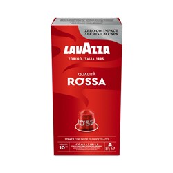 Lavazza Nespresso Compatible Coffee Capsules QualitÓ Rossa Box Of 10