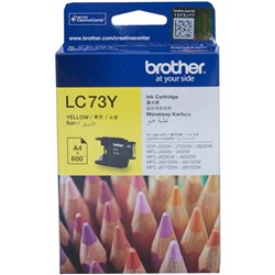 Brother LC-73Y Ink Cartridge Yellow