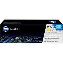 HP 125A LaserJet Toner Cartridge Yellow CB542A