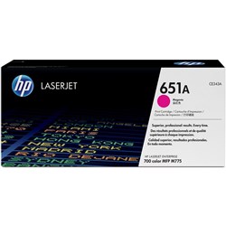 HP 651A LaserJet Toner Cartridge Magenta CE343A