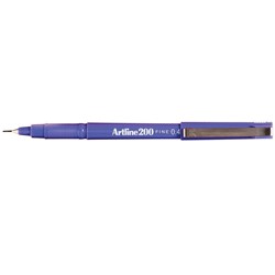 Artline 200 Fineliner Pen Fine 0.4mm Purple