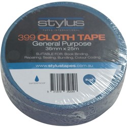 Stylus 399 Cloth Tape 36mmx25m Blue