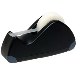 Marbig Professional Series Tape Dispenser Small Suits 33mm Tape With 18mm Core Black