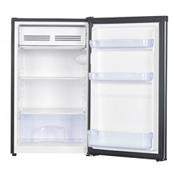 Nero Bar Fridge And Freezer 125 Litre Stainless Steel