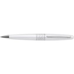 Pilot MR2 Ballpoint Pen Medium 1mm White Tiger White Barrel Black Ink