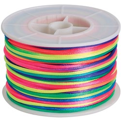 Zart Bracelet Cord 50mx2mm Rainbow